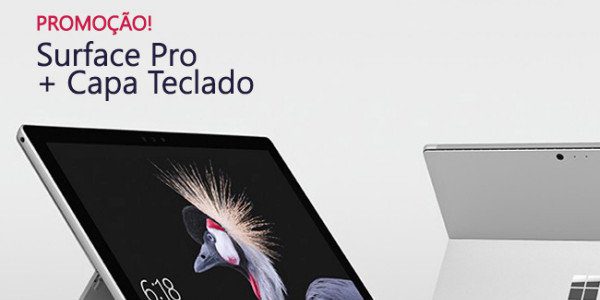 Compre o Novo Surface Pro e nós oferecemos a Capa Teclado