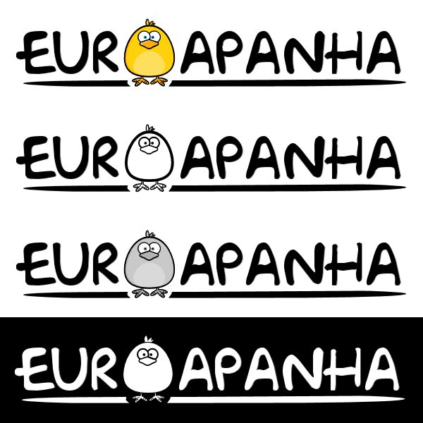 Versões do logótipo da empresa Euroapanha
